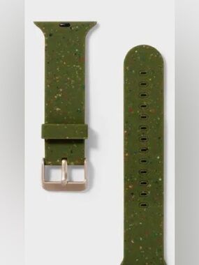 heyday Olive Green Silicone Watch Band